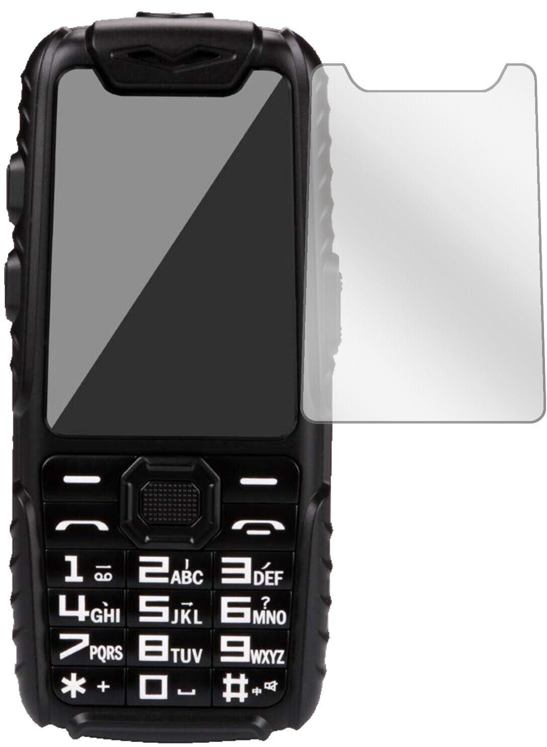 1x Schutzfolie klar für Guophone A6 Display-Schutz (1)