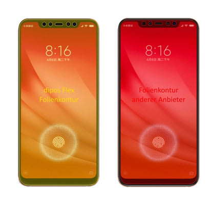 3x 3D Full Cover Schutzfolie für Xiaomi Mi 8 Pro (2)