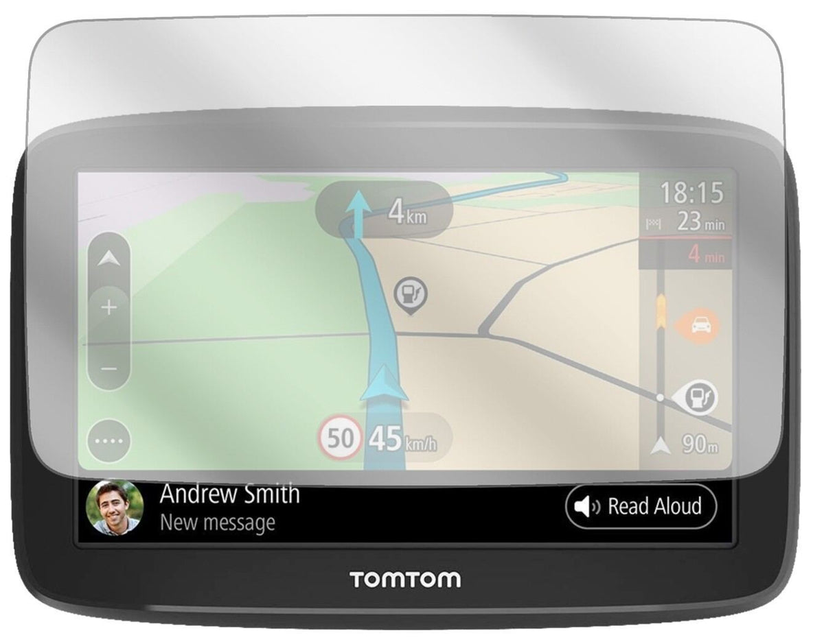 3x Schutzfolie klar für TomTom Go Basic Display-Sc (2)