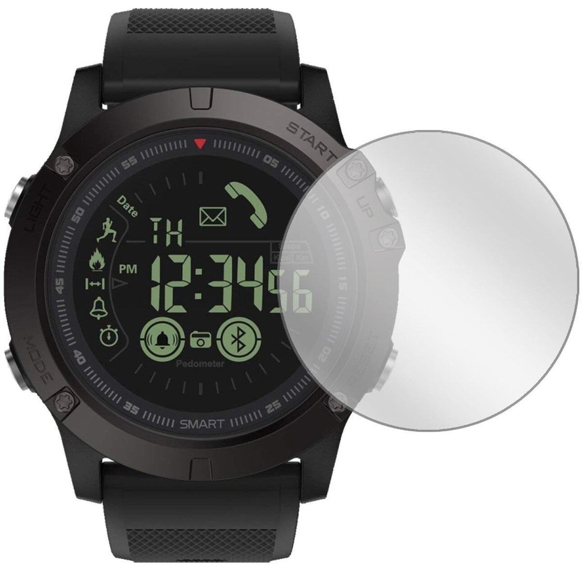 6x Schutzfolie klar für Zeblaze VIBE 3 Display-Sch (2)