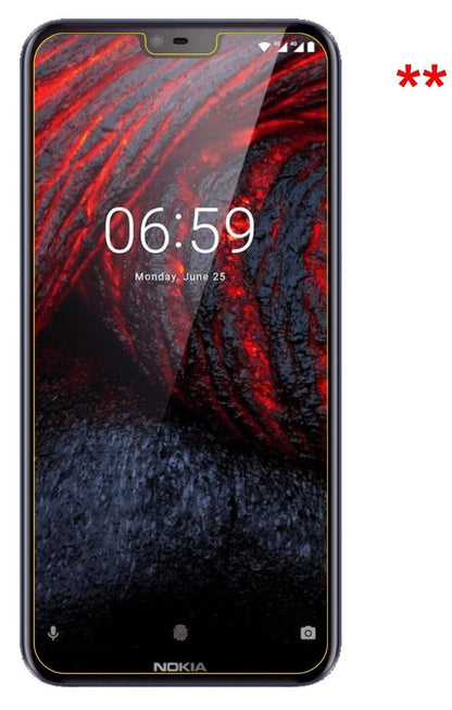 2x Schutzfolie klar für Nokia 6.1 Plus Display-Sch (5)