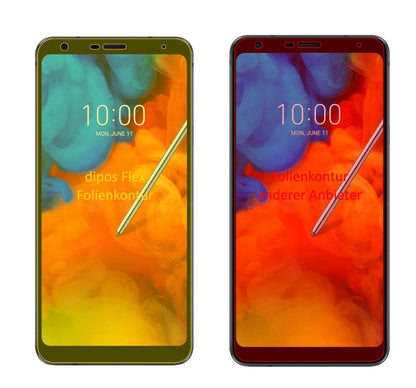 2x 3D Full Cover Schutzfolie für Lg Q8 2018 (1)