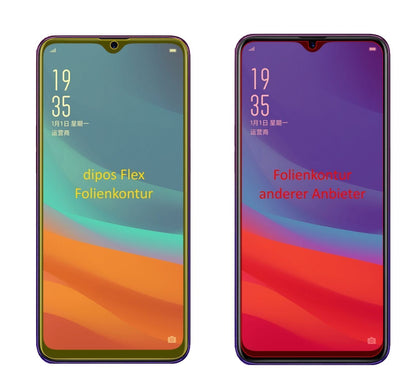 3x 3D Full Cover Schutzfolie für Oppo A7x (2)