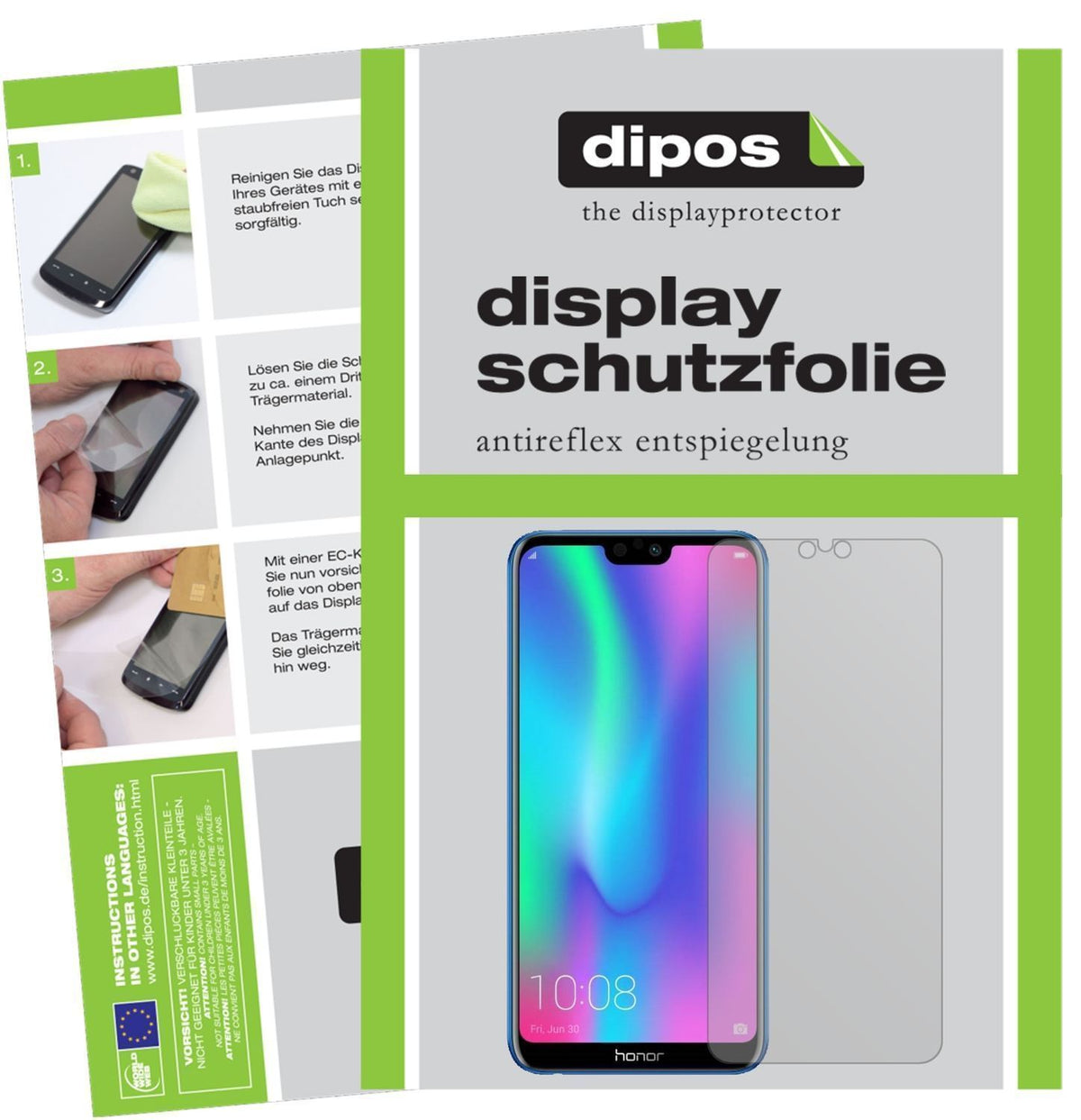2x Schutzfolie matt für Honor 9N Display-Schutzfol (1)