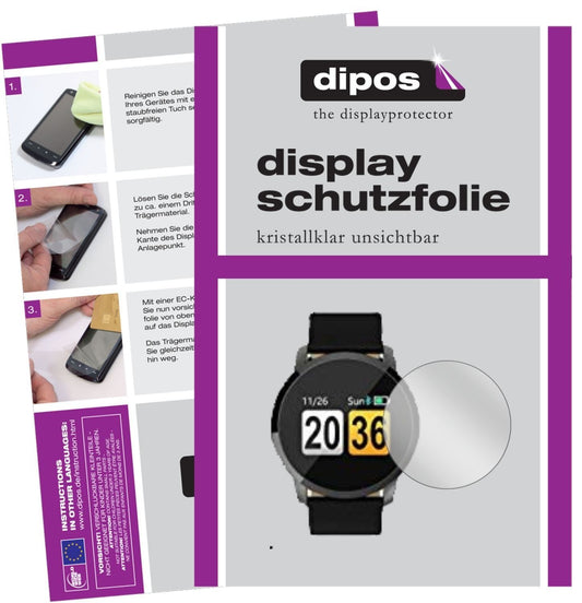 6x Schutzfolie klar für Hizek Q8 Display-Schutzfol (1)