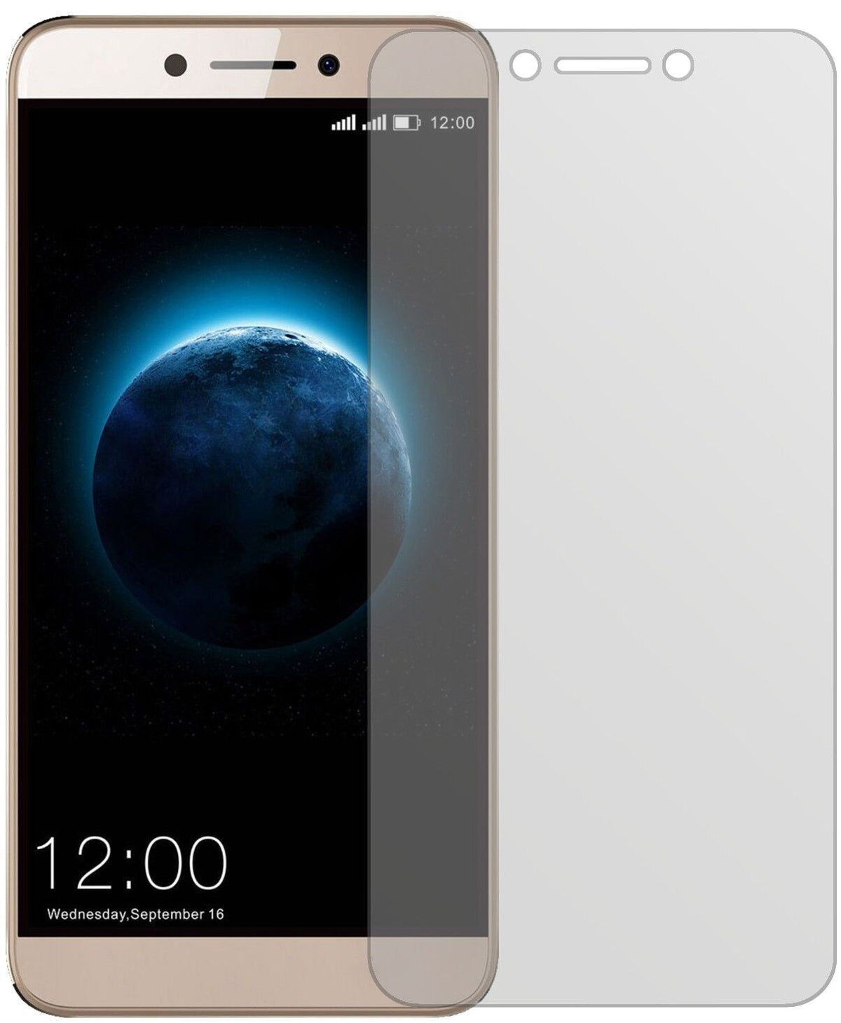 5x Schutzfolie matt für Leagoo T8s Display-Schutzf (1)