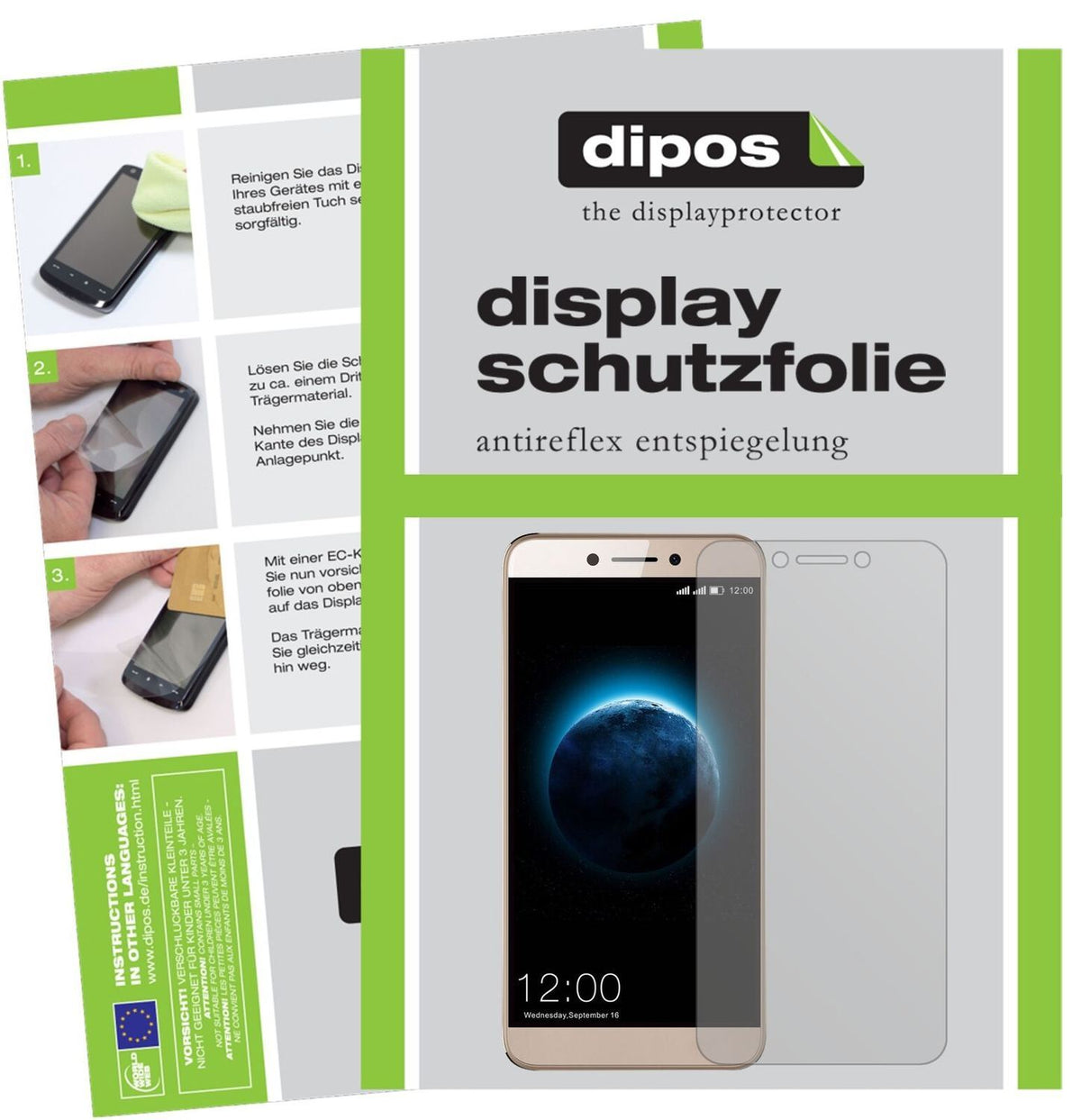 5x Schutzfolie matt für Leagoo T8s Display-Schutzf (2)