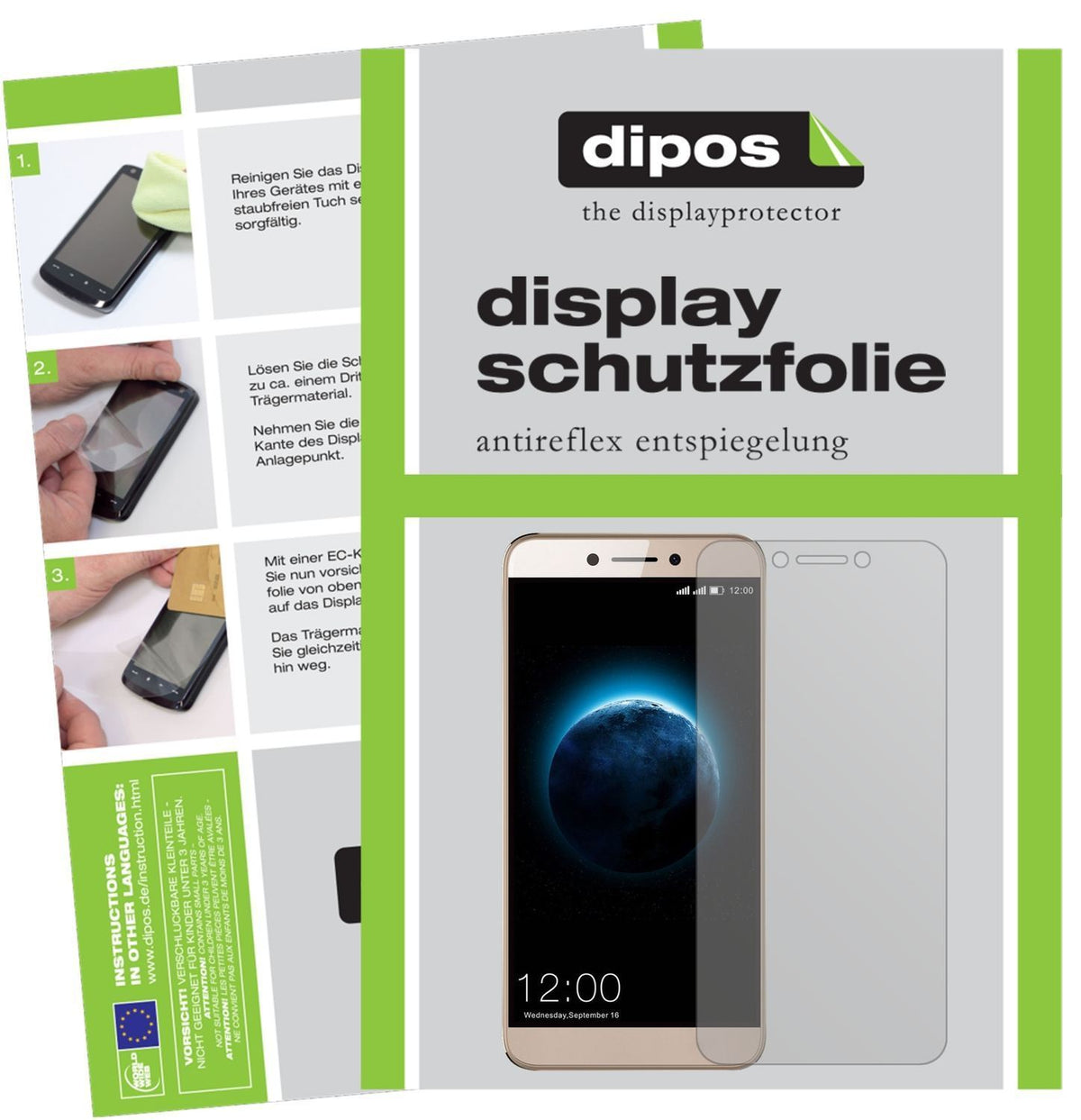 6x Schutzfolie matt für Leagoo T8s Display-Schutzf (1)