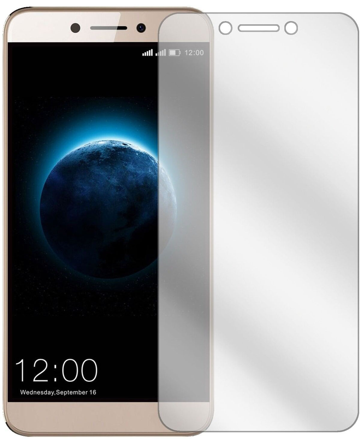 2x Schutzfolie klar für Leagoo T8s Display-Schutzf (2)