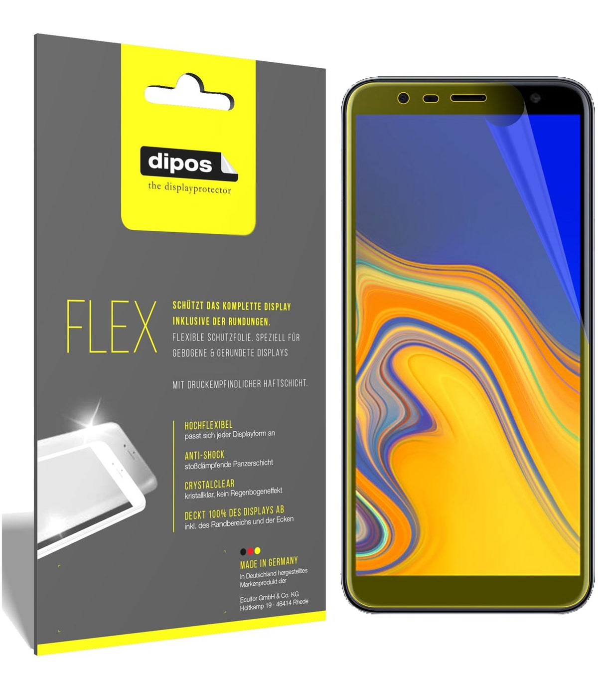 3x 3D Full Cover Schutzfolie für Samsung Galaxy J4 (1)