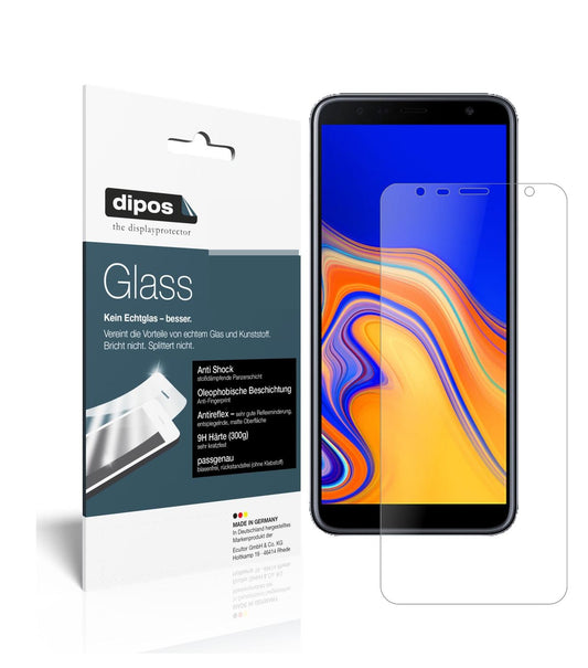 2x 9H Schutzfolie matt für Samsung Galaxy J4 Plus  (1)