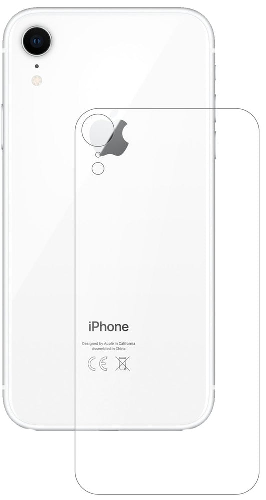 1x 9H Schutzfolie matt für Apple iPhone XR Rücksei (1)
