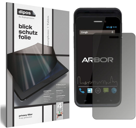 Blickschutzfolie für Arbor Gladius 5 matt Schutzfo (1)