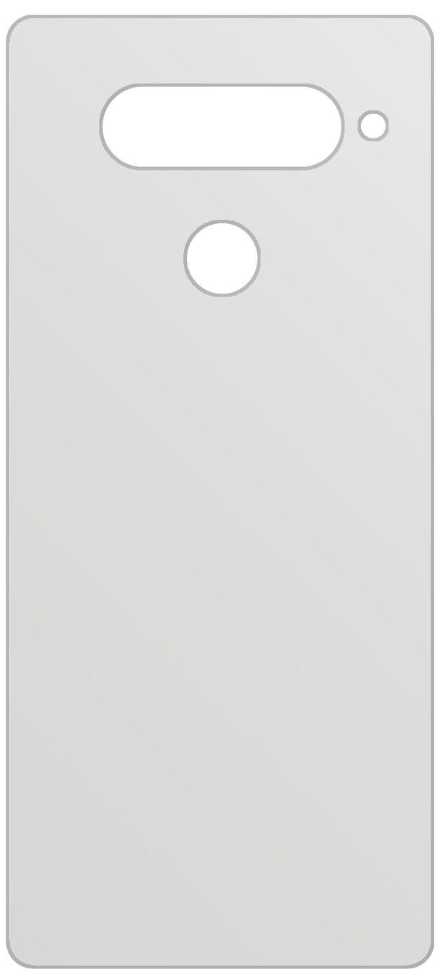 5x Schutzfolie matt für LG V40 ThinQ Rückseite Dis (3)