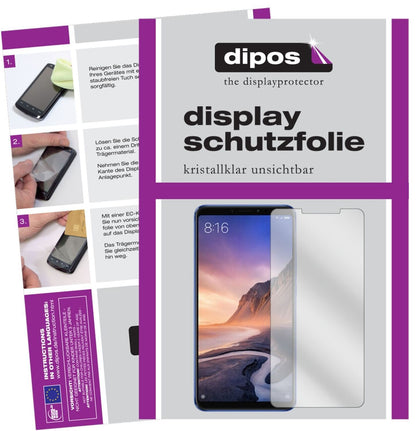 5x Schutzfolie klar für Xiaomi Mi Max 3 Display-Sc (2)