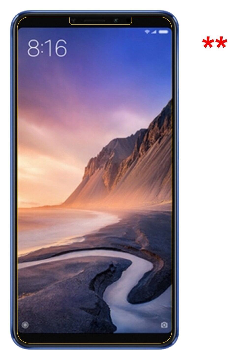 Blickschutzfolie für Xiaomi Mi Max 3 matt Schutzfo (5)
