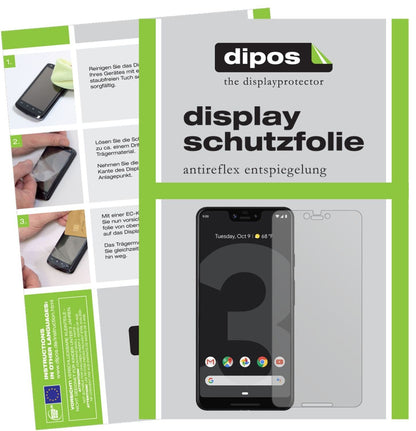 1x Schutzfolie matt für Google Pixel 3 XL Display- (2)
