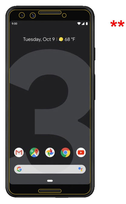 5x Schutzfolie matt für Google Pixel 3 Display-Sch (6)