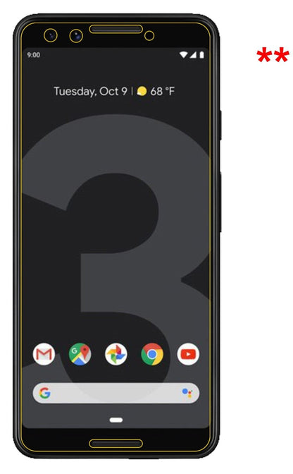 Blickschutzfolie für Google Pixel 3 matt Schutzfol (5)