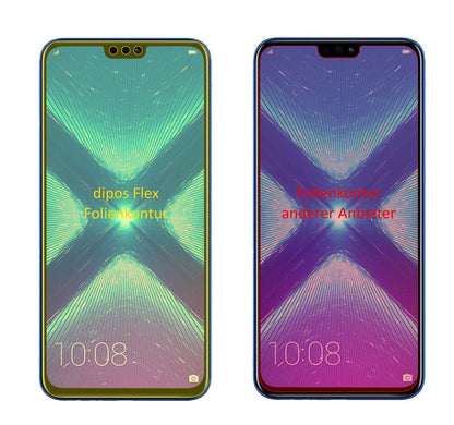 2x 3D Full Cover Schutzfolie für Honor 8X Max (1)