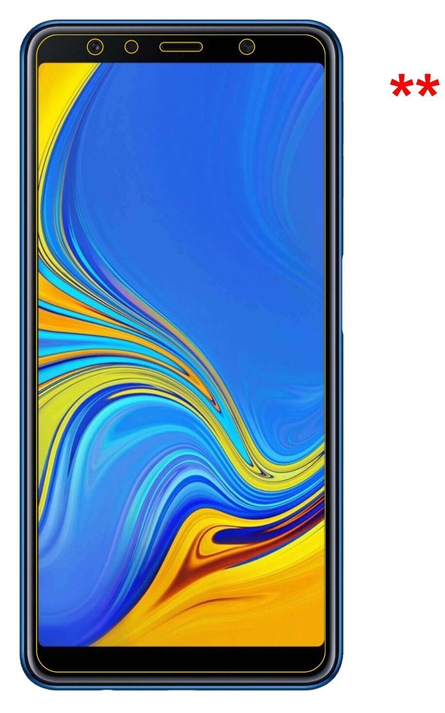 1x 9H Schutzfolie für Samsung Galaxy A7 (2018) Pan (9)