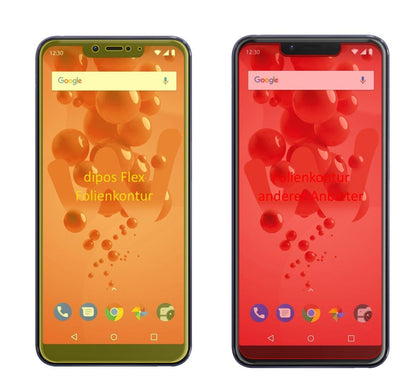 2x 3D Full Cover Schutzfolie für Wiko View2 Plus (1)