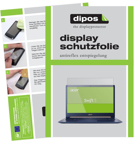 2x Schutzfolie matt für Acer Swift 5 SF514-52T Dis (1)