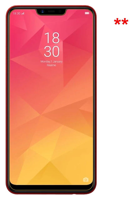 2x Schutzfolie klar für Oppo Realme 2 Display-Schu (5)