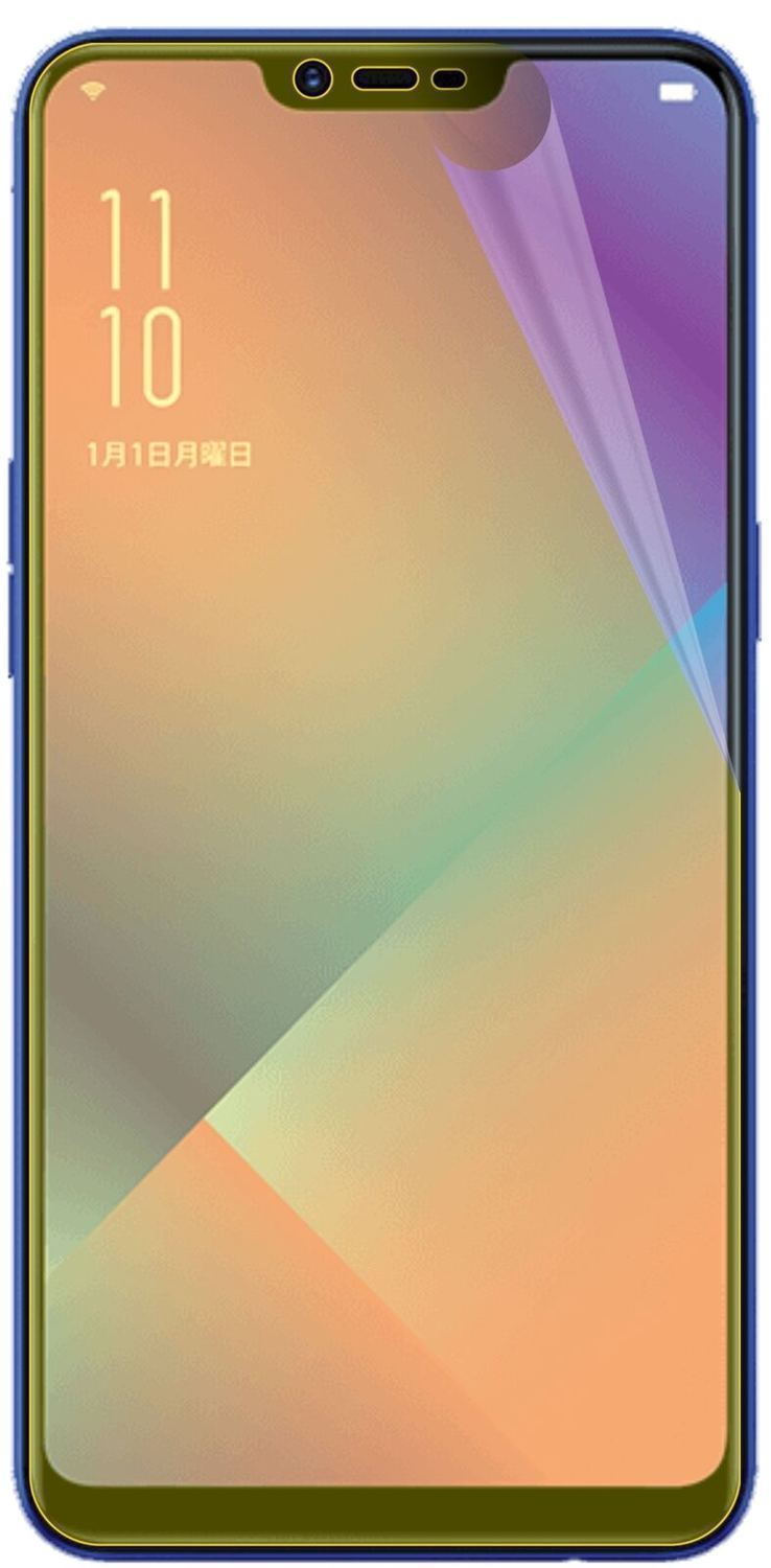 2x 3D Full Cover Schutzfolie für Oppo R15 Neo (3)