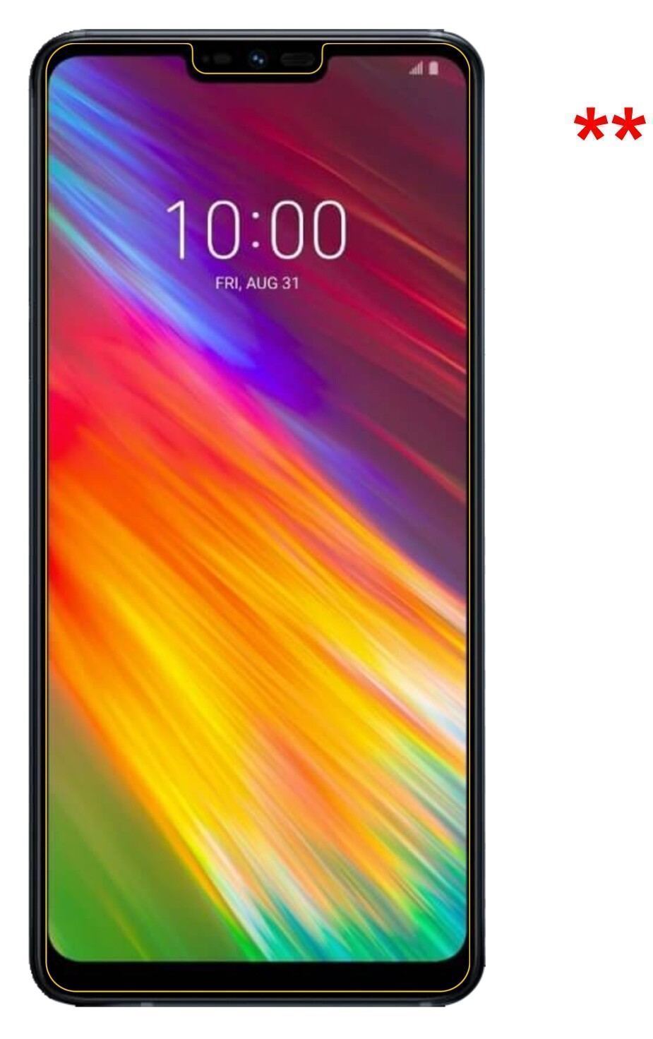 2x 9H Schutzfolie für LG G7 One Panzerfolie (9)