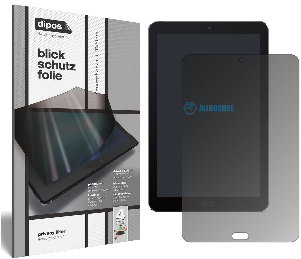 Blickschutzfolie für ALLDOCUBE Freer X9 matt Schut (1)