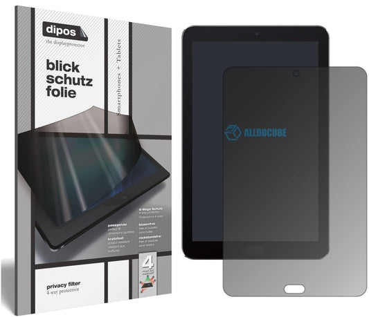 Blickschutzfolie für ALLDOCUBE Freer X9 matt Schut (1)