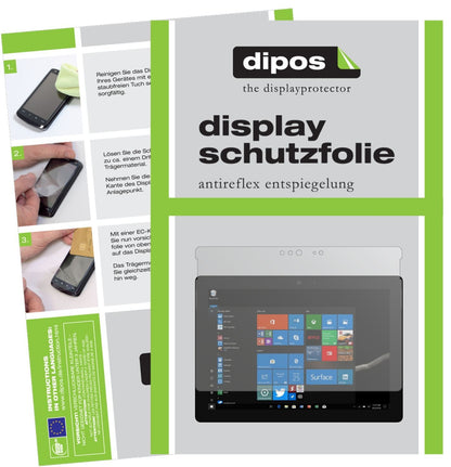 2x Schutzfolie matt für Microsoft Surface Go Displ (1)