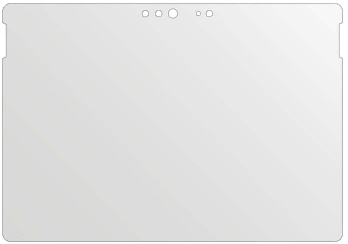 2x Schutzfolie matt für Microsoft Surface Go Displ (3)