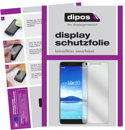 2x Schutzfolie klar für Alcatel 7 Display-Schutzfo (1)