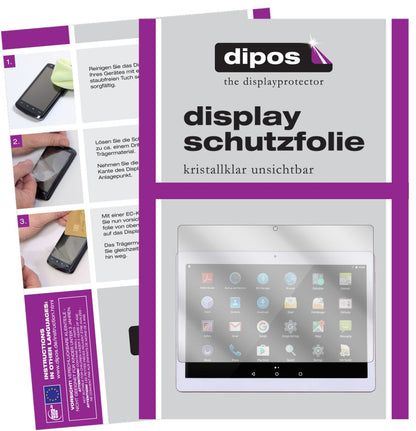 2x Schutzfolie klar für Sannuo 10.1 Zoll 3G Tab Di (1)
