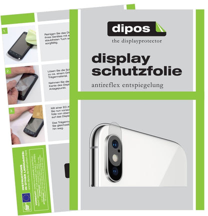 5x Schutzfolie matt für Apple iPhone XS Max Kamera (2)
