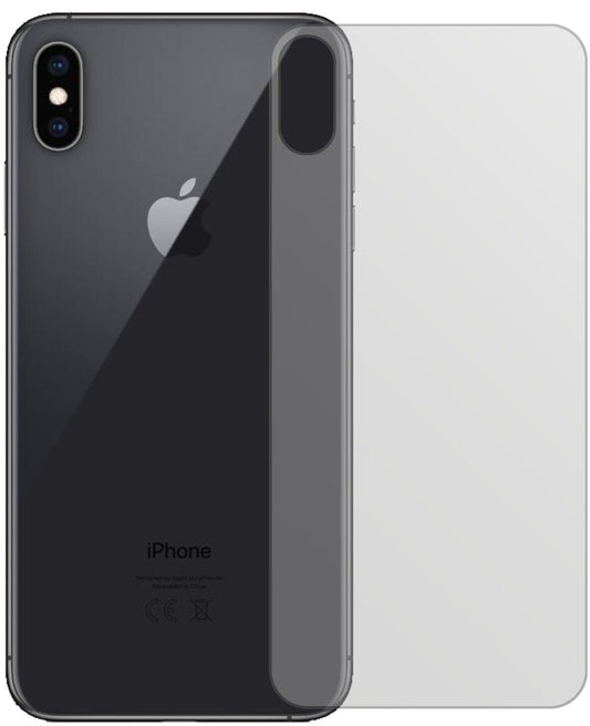 5x Schutzfolie matt für Apple iPhone XS Max Rückse (1)