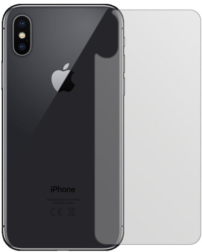 5x Schutzfolie matt für Apple iPhone XS Rückseite  (1)