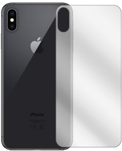 2x Schutzfolie klar für Apple iPhone XS Max Rückse (2)