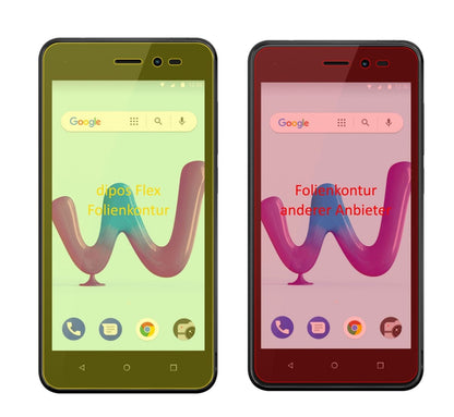 2x 3D Full Cover Schutzfolie für Wiko Sunny 3 (1)