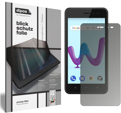 Blickschutzfolie für Wiko Sunny 3 matt Schutzfolie (1)