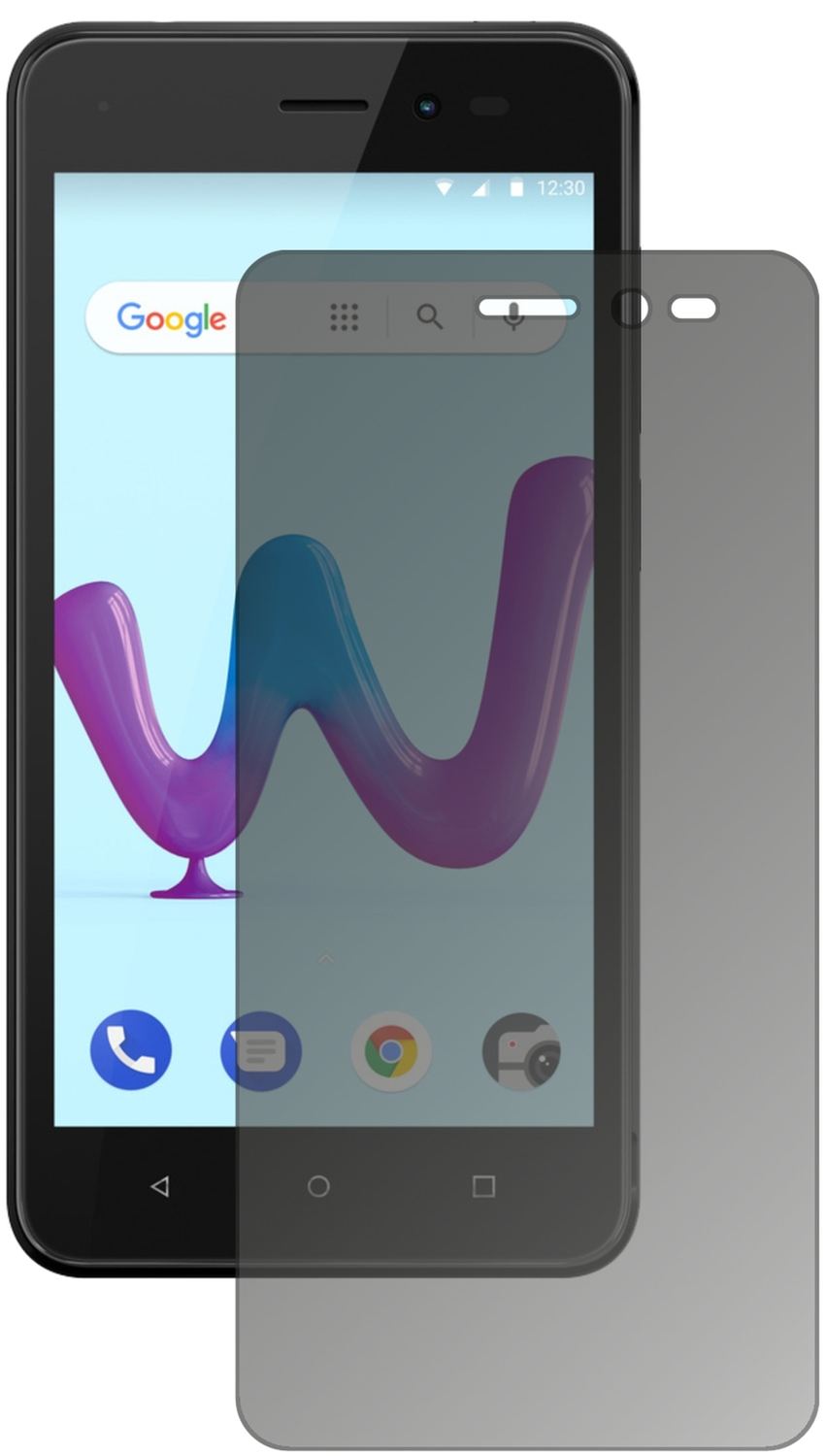 Blickschutzfolie für Wiko Sunny 3 matt Schutzfolie (2)