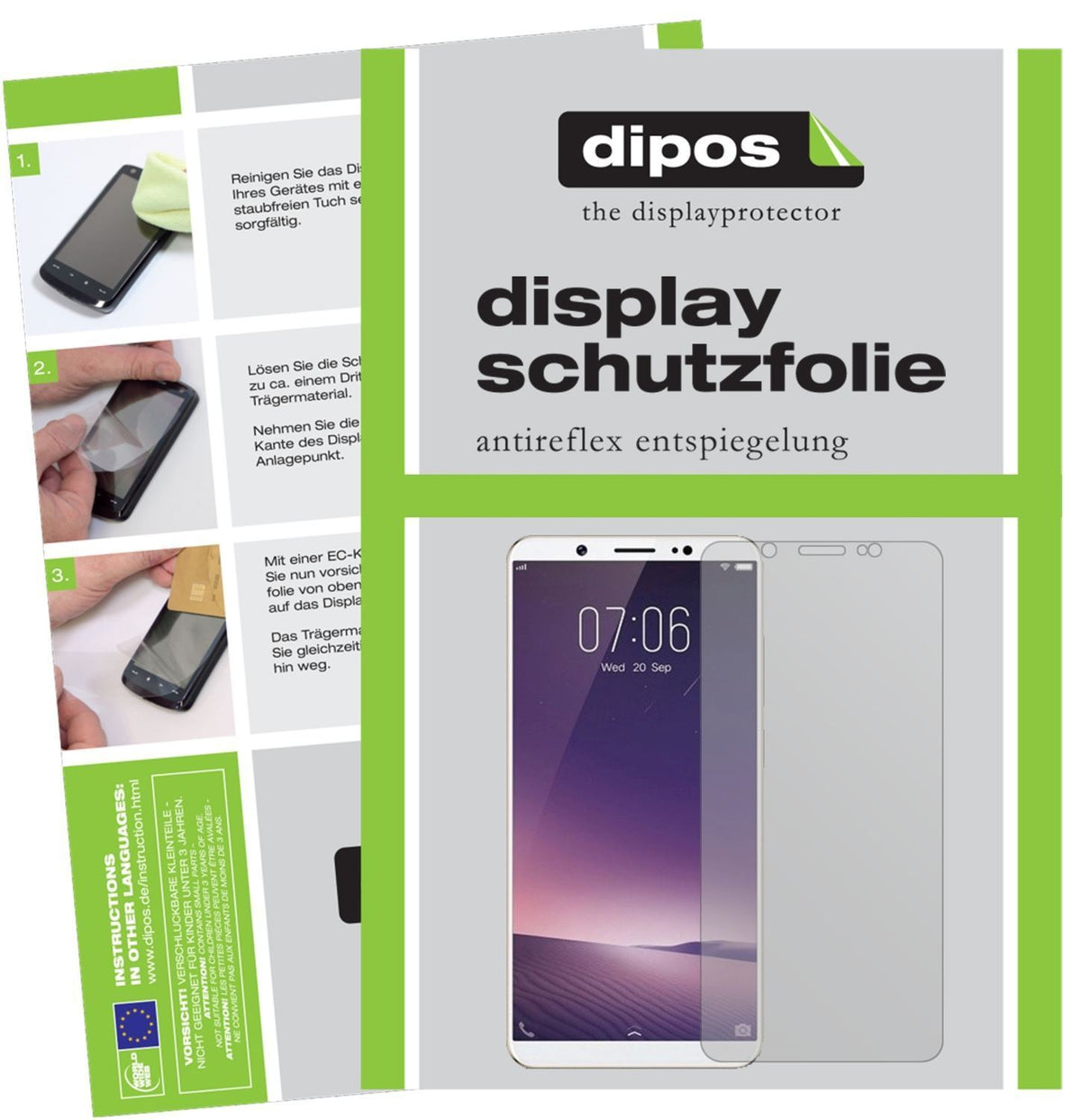 2x Schutzfolie matt für Vivo Z10 Display-Schutzfol (1)