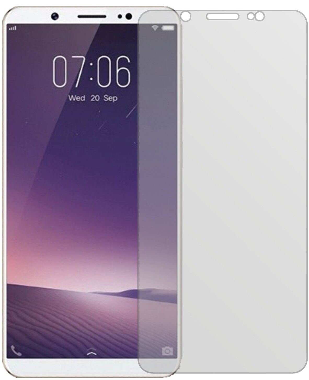 2x Schutzfolie matt für Vivo Z10 Display-Schutzfol (2)