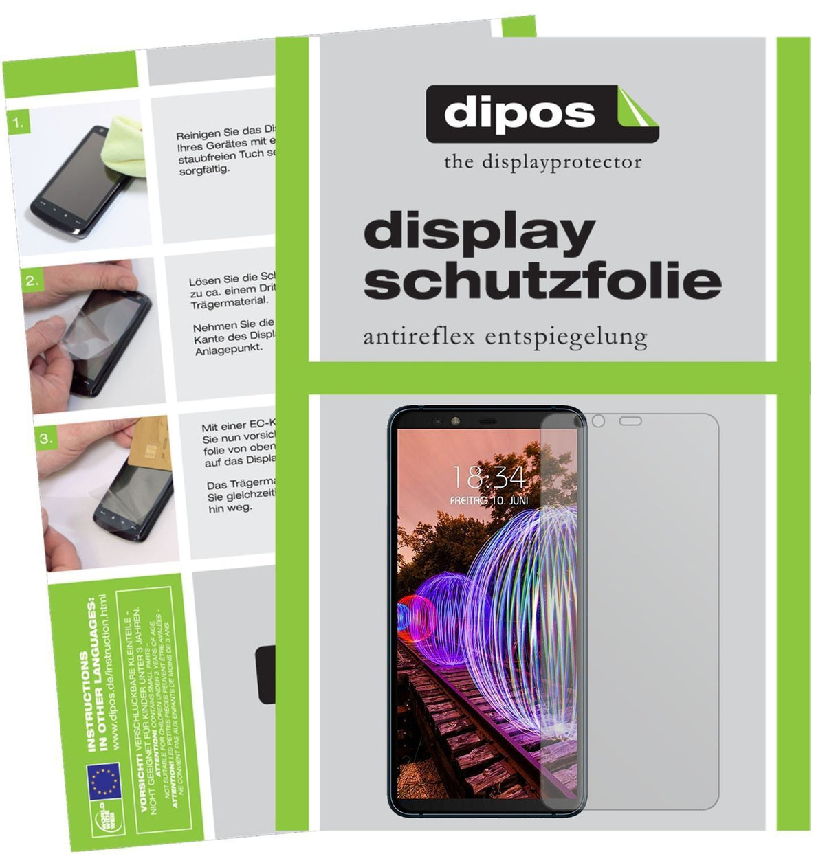2x Schutzfolie matt für JVC J20 Display-Schutzfoli (1)