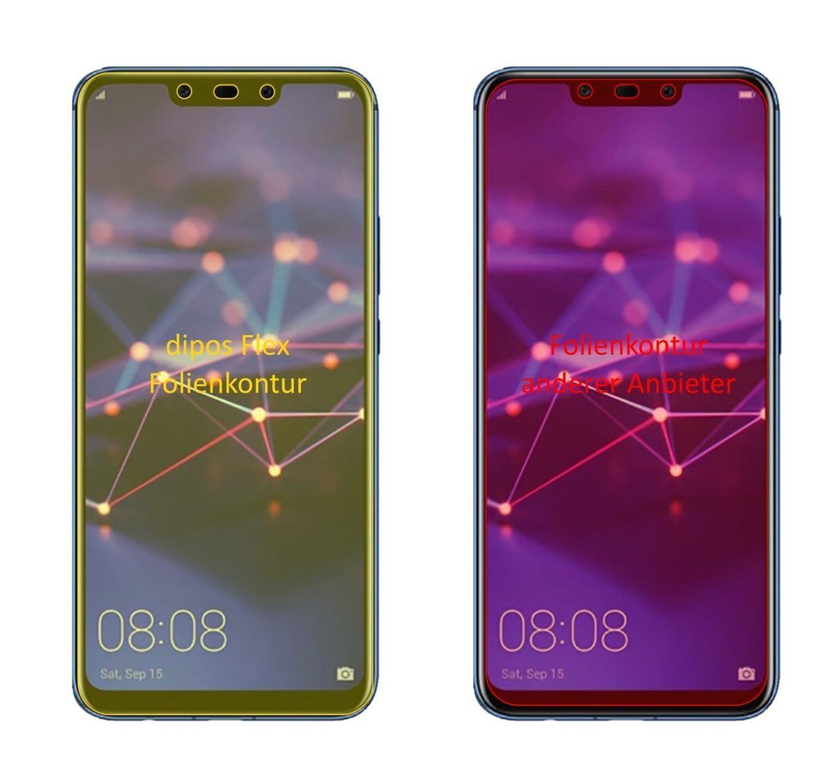 3x 3D Full Cover Schutzfolie für Huawei Mate 20 Li (2)