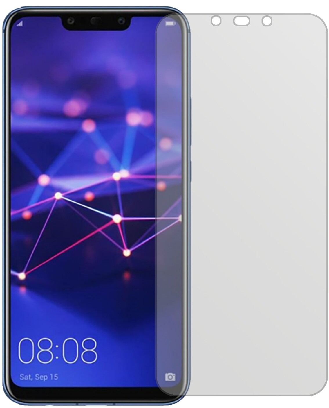 6x Schutzfolie matt für Huawei Mate 20 Lite Displa (2)
