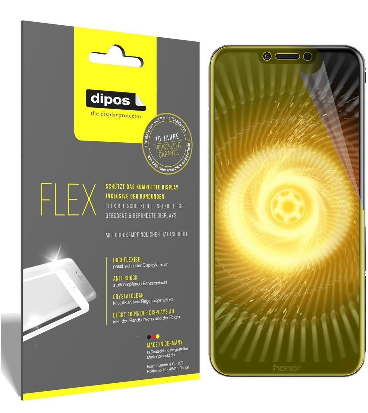 3x 3D Full Cover Schutzfolie für Honor Play (1)