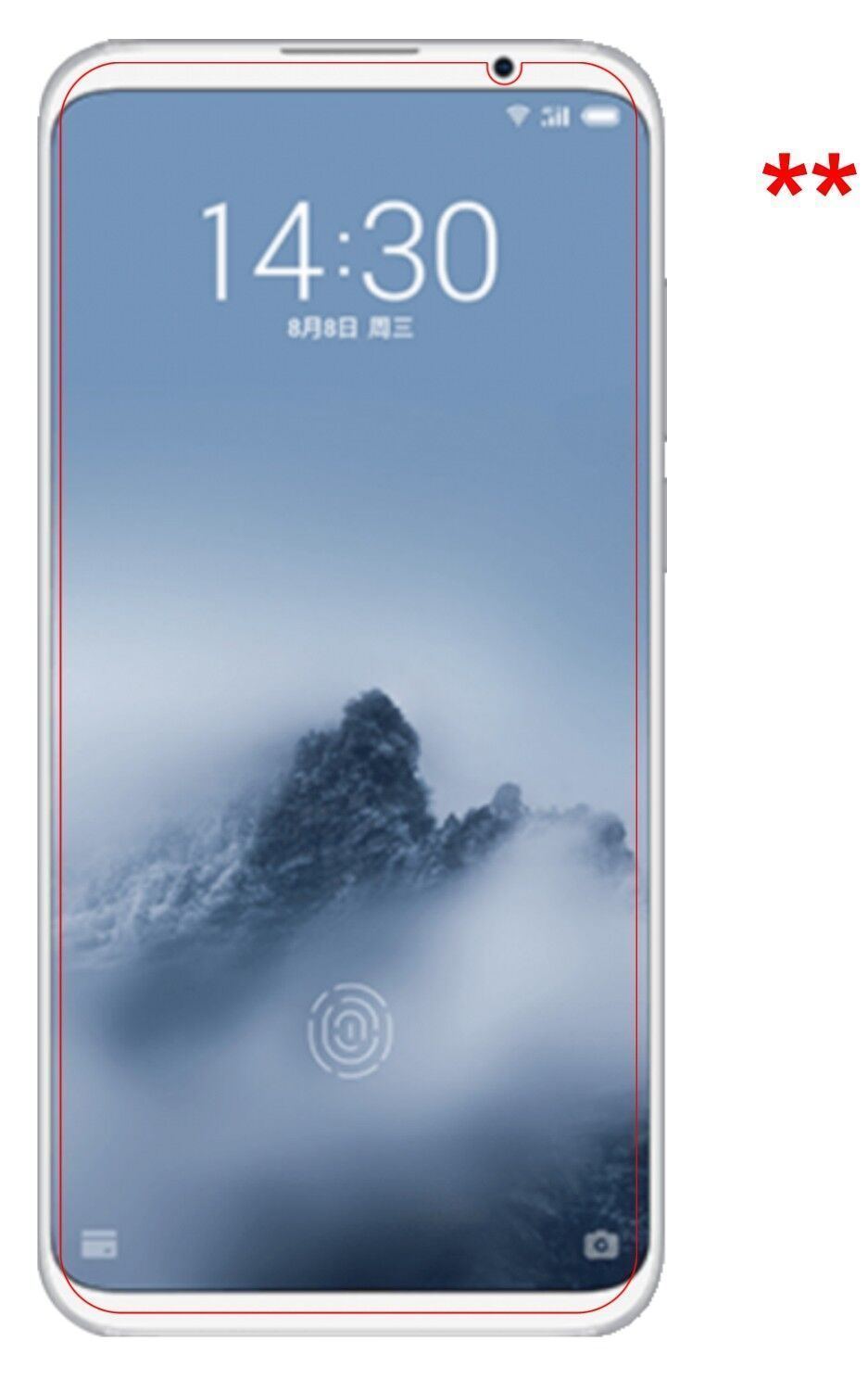 1x 9H Schutzfolie für Meizu 16 Panzerfolie (9)